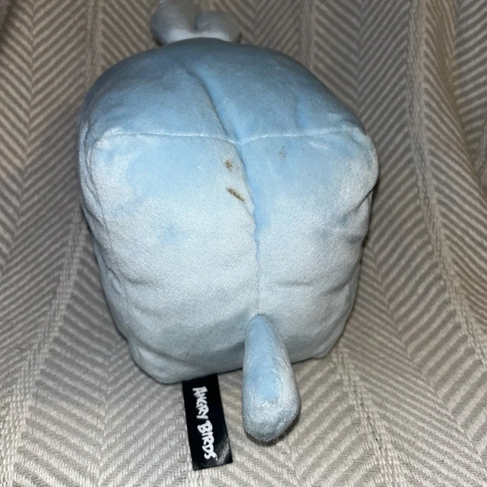 Collectible Angry Birds Plush 2012 Commonwealth Toys Square‎ Blue